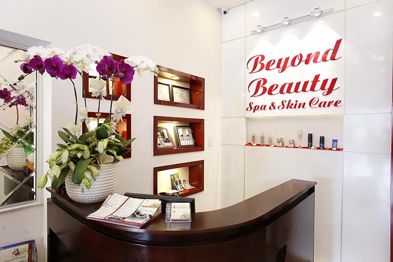 Beyond beauty Spa có 2 cơ sở tại thành phố Hồ Chí Minh 