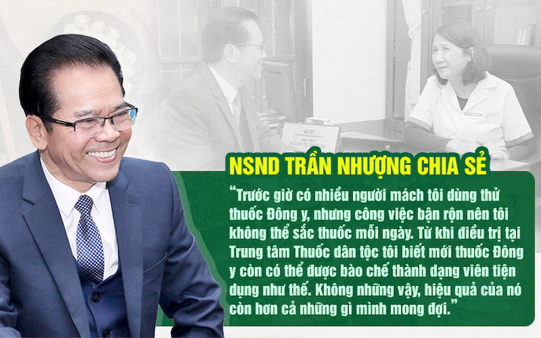 NS Trần Nhượng chia sẻ về bài thuốc chữa đau dạ dày của Thuốc dân tộc