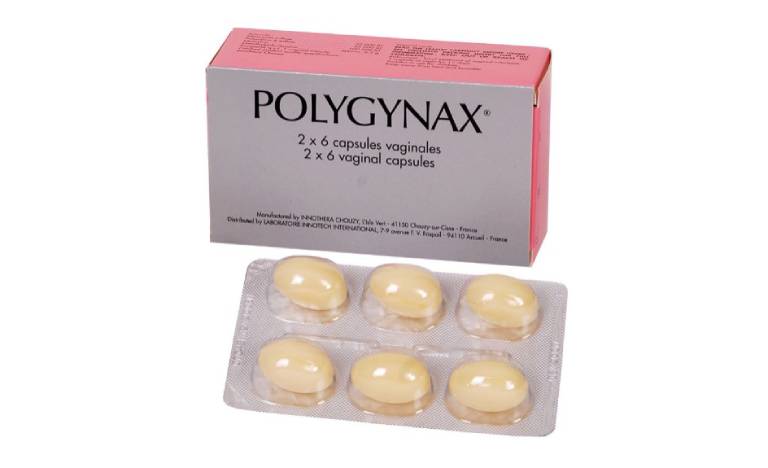 Thuốc Polygynax đặt âm đạo có giá 130.000 VNĐ/hộp (12 viên nang mềm).