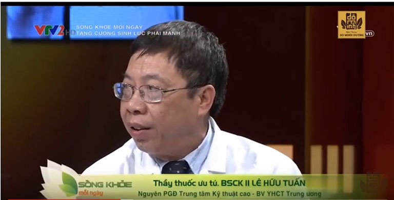 Bác sĩ Lê Hữu Tuấn đánh giá bài thuốc trị xuất tinh sớm, yếu sinh lý Đỗ Minh Đường trên VTV2