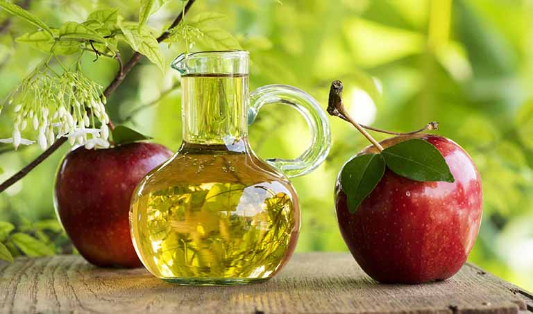 Giấm táo có tác dụng kháng viêm, kích thích sự hoạt động của hệ tiêu hóa