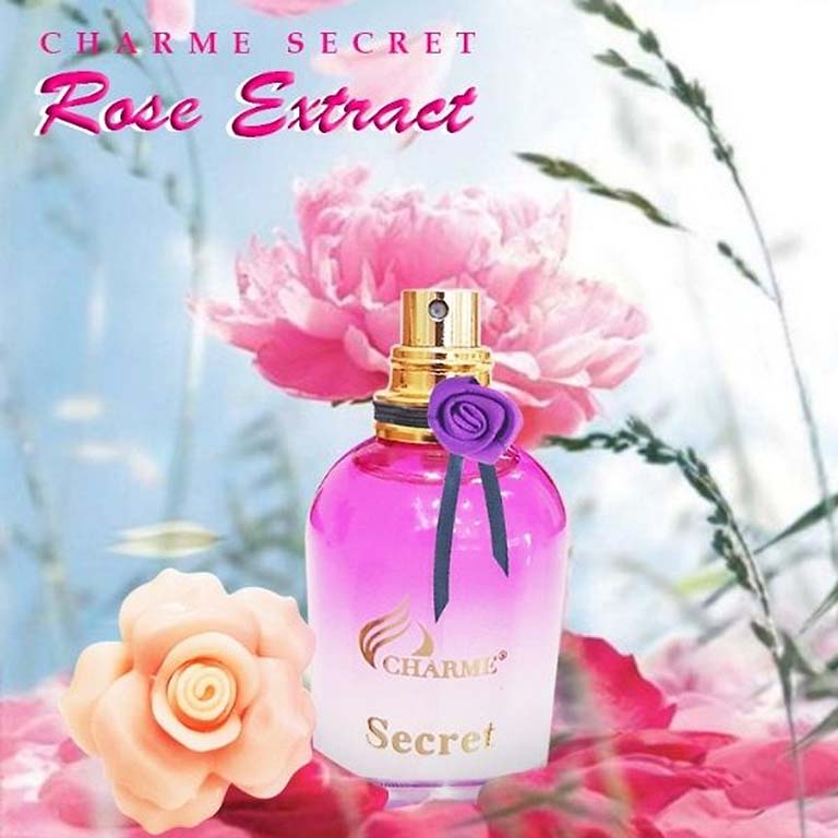 Nước hoa vùng kín cho nữ Charme Secret Rose Extract có nguồn gốc từ Pháp