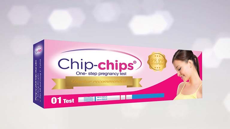 Que thử thai Chip Chips có độ chính xác khá cao