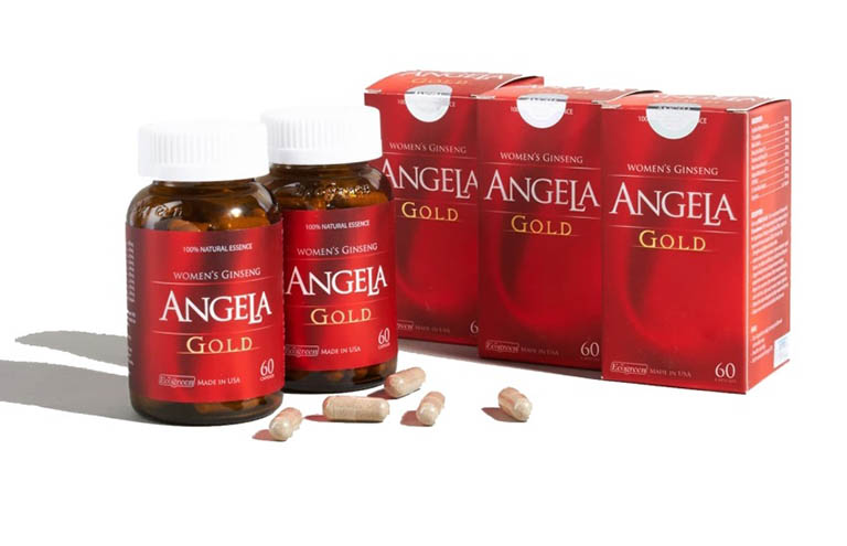 Sâm Angela Gold là sản phẩm tăng cường chức năng sinh lý nữ có xuất xứ từ Mỹ. Về thị trường Việt Nam bởi Cty Dược phẩm ECO và đã được Bệnh viện Phụ sản Trung ương kiểm nghiệm về chất lượng cũng như mức độ an toàn cho người sử dụng.