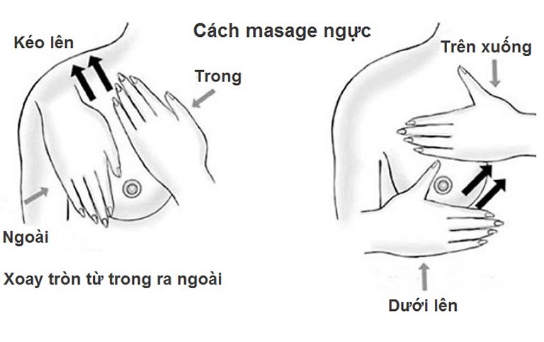Massage cũng là cách khiến vòng 1 gia tăng kích thước đáng kể, mát xa Vú, ảnh sờ vú, hình ảnh bóp vếu 