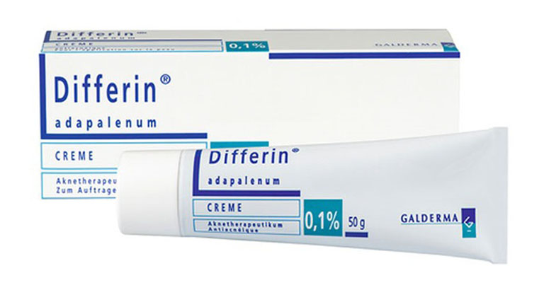 Kem trị mụn trứng cá Differin 0.1% được khuyến cáo sử dụng tối đa 1 lần/ ngày