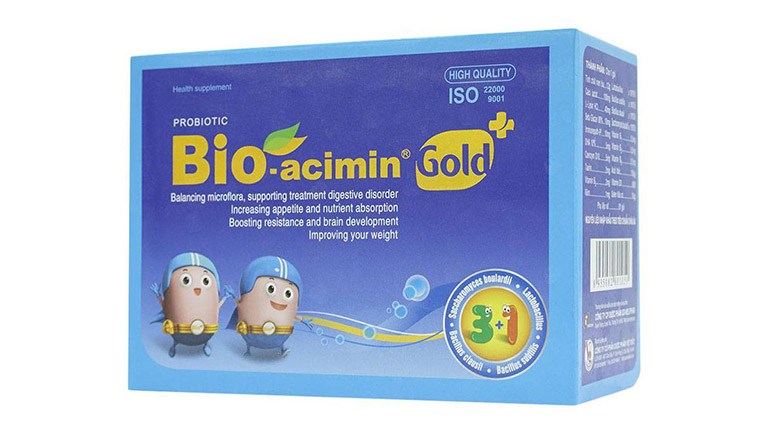 Bio Acimin Gold có tác dụng cải thiện hệ tiêu hóa, giúp trẻ ăn ngon, ngủ khỏe và tăng cân đều đặn