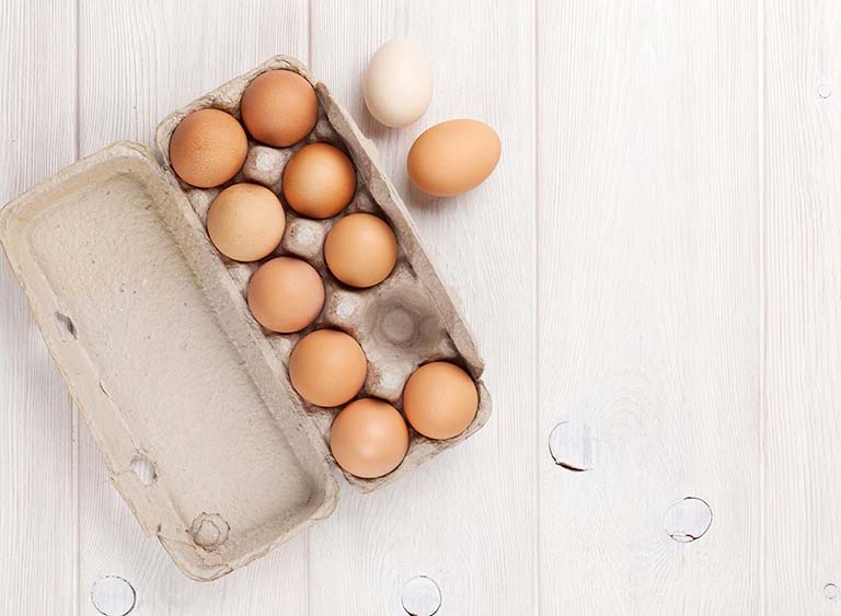Một số thực đơn giảm cân với trứng