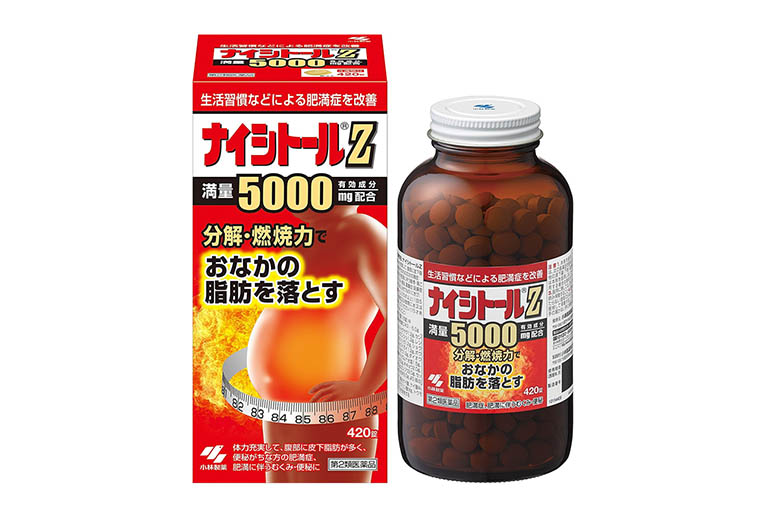 Viên uống giảm mỡ bụng Kobayashi Naishitoru Z chứa 18 thảo dược quý trong Đông y
