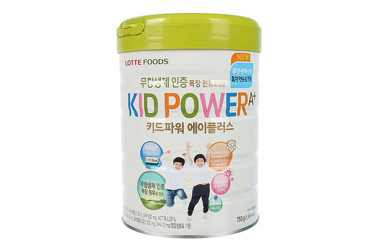 Kid Power A+ là sữa tăng chiều cao cho trẻ nhỏ của Hàn Quốc