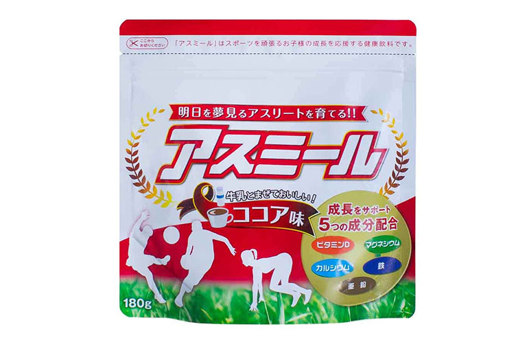 Sữa tăng chiều cao cho trẻ Asumiru Ichiban Boshi của Nhật có 3 vị (socola, dâu sữa và vị đào)