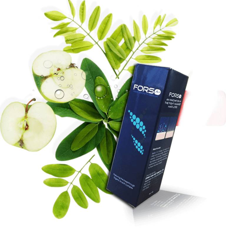 Serum mọc tóc Forso A+ được chiết xuất từ táo xanh an toàn cho da đầu 
