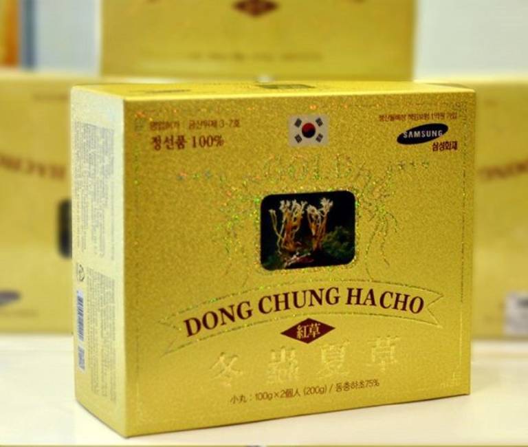 Viên uống đông trùng hạ thảo Dong Chung Hacho