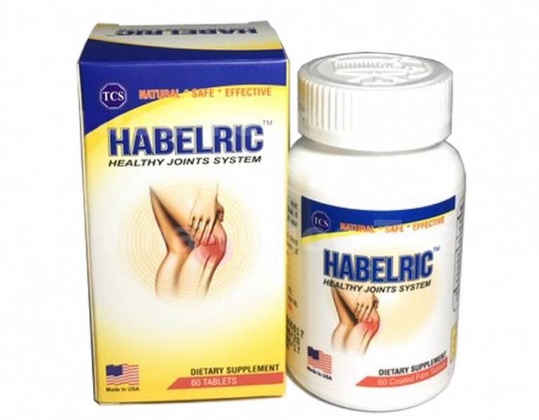 Habelric chứa các dưỡng chất nuôi dưỡng sụn khớp, tốt cho người già bị đau nhức xương khớp