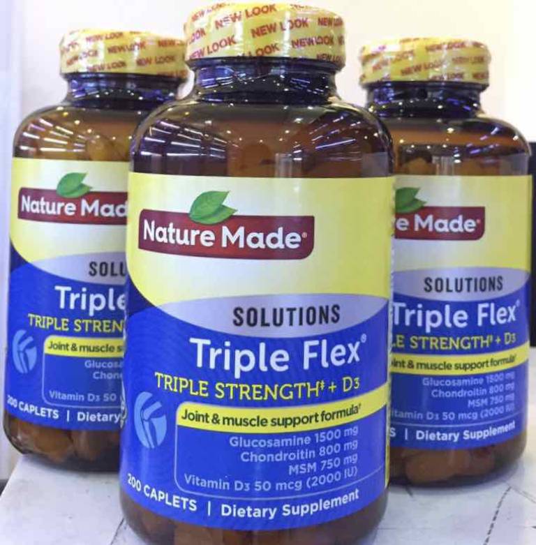 Nature Made Triple Flex được sản xuất tại Mỹ và được người dùng đánh giá cao về chất lượng