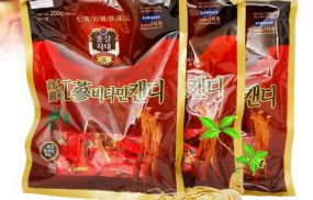 Kẹo sâm Hàn Quốc là thực phẩm chức năng được sử dụng như một món ăn vặt mang đến nhiều tác dụng tuyệt vời cho sức khỏe