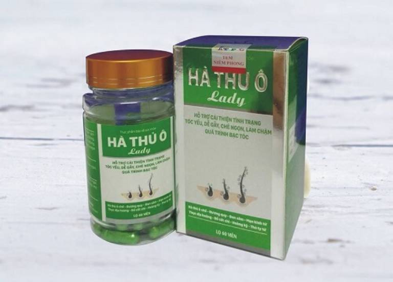 Viên uống hà thủ ô Lady chuyên hỗ trợ điều trị tóc bạc sớm, giúp kích thích mọc tóc