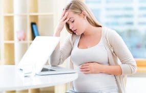 Vì sao bị đau thượng vị khi mang thai?