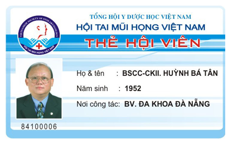 Bác sĩ Huỳnh Bá Tân