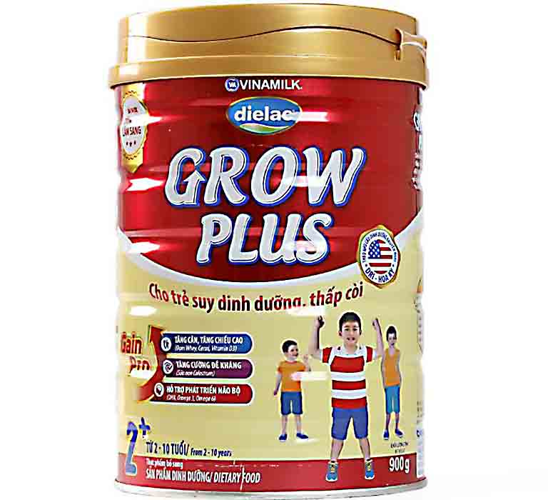 Sữa Dielac Grow Plus 2+ bổ sung đầy đủ các chất dinh dưỡng cho trẻ 