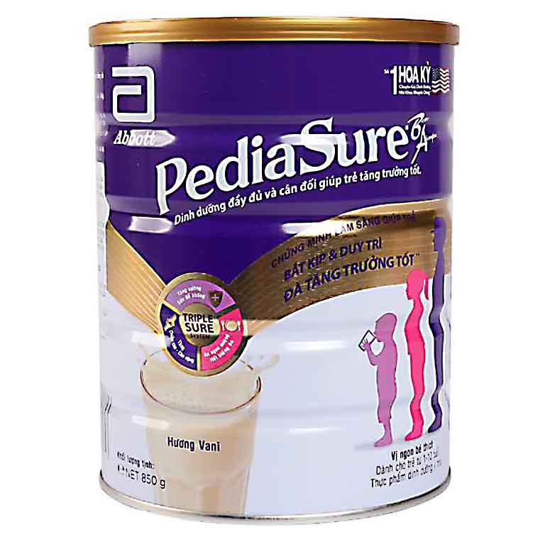 Pedia Sure là một trong những loại sữa tốt cho trẻ biếng ăn