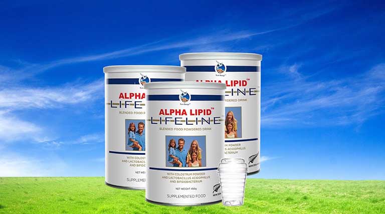 Sữa non Alpha Lipid Lifeline giúp bổ sung chất dinh dưỡng, tăng cường hệ miễn dịch 