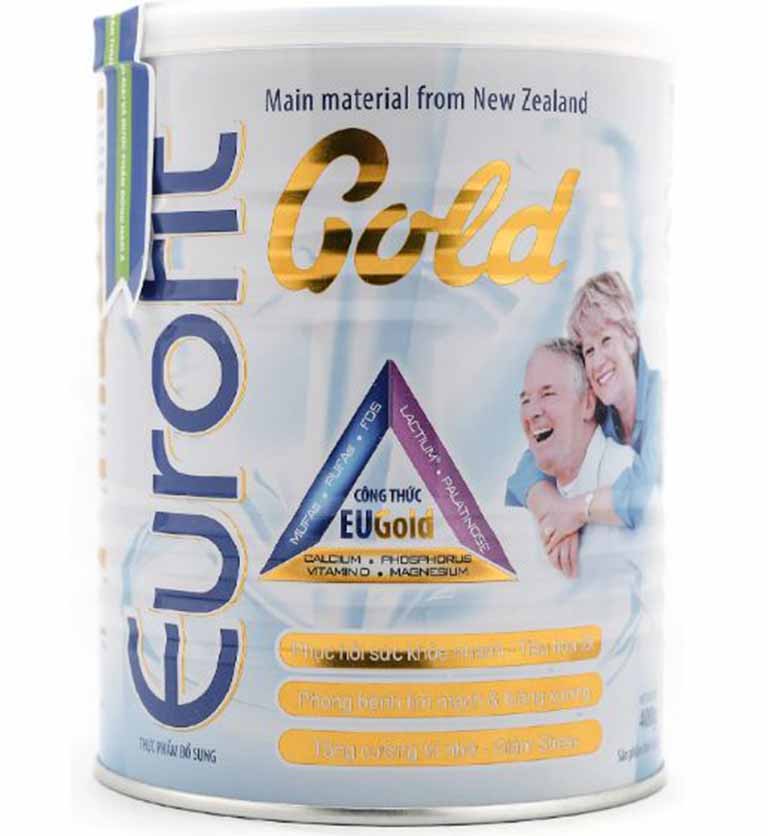 Sữa Eurofit Gold là một trong những loại sữa tốt cho người già nên lựa chọn 