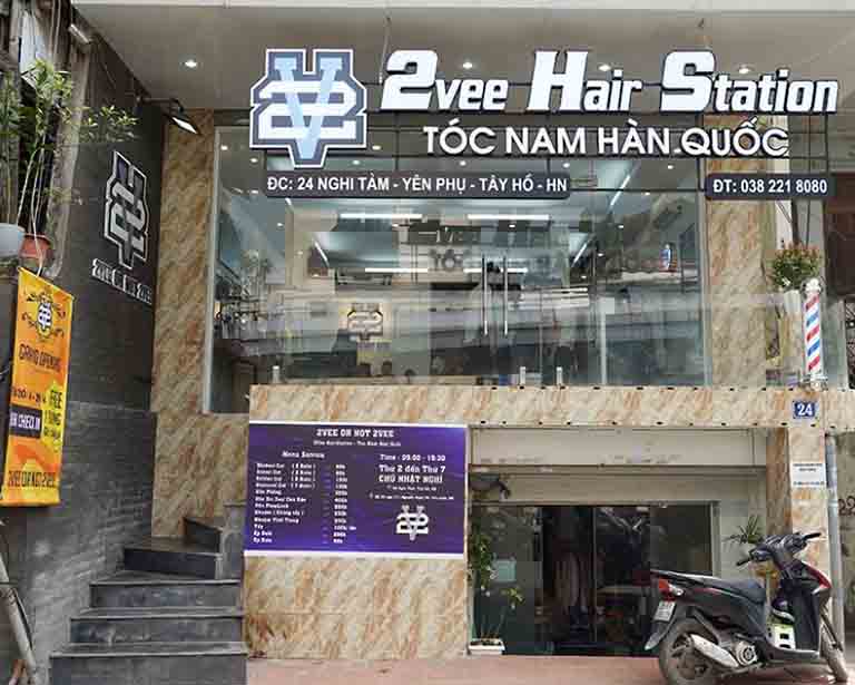 Nếu đang tìm tiệm cắt tóc nam tại Hà Nội, bạn nên chọn 2VEE Hair Station