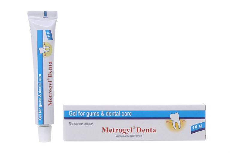 Metrogyl Denta được bào chế dưới dạng gel bôi ngoài da, là một trong những loại thuốc trị viêm nha chu tốt hiện nay