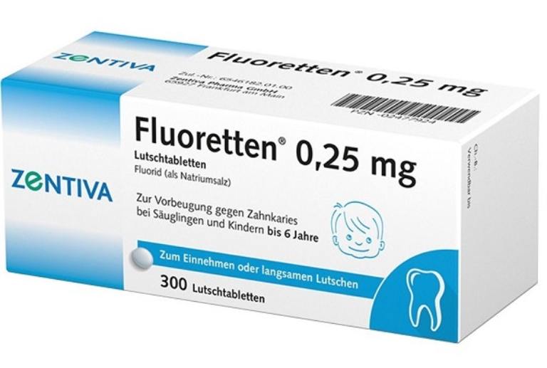 Zentiva Fluoretten là viên ngậm có tác dụng hỗ trợ điều trị sâu răng cho trẻ được đánh giá caoem 