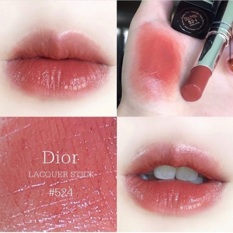 Son dưỡng Dior Addict Lacquer Stick Lipstick có chất son mềm, mịn, ít bóng, bảng màu đa dạng