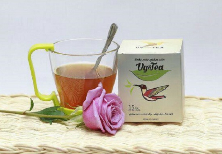 cách dùng Trà giảm cân Vy Tea