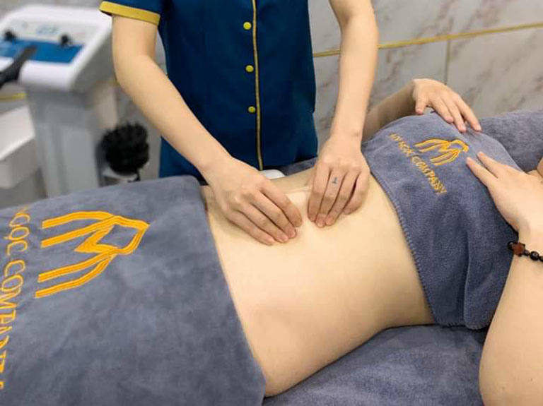 spa massage giảm mỡ bụng ở tphcm